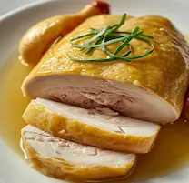 B&iacute; quyết luộc g&agrave; da v&agrave;ng gi&ograve;n, kh&ocirc;ng bị nứt thịt