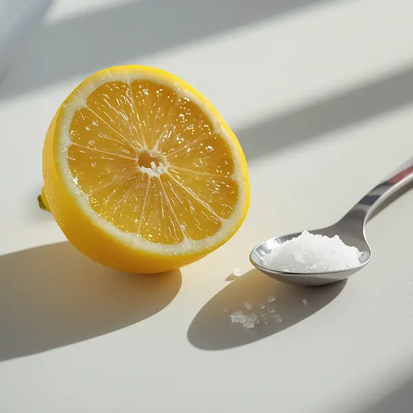 tẩy sạch vết ố vàng trên áo trắng bằng nguyên liệu bếp