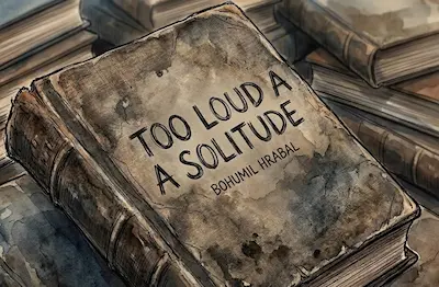 Tranh màu nước vẽ tác phẩm Too Loud a Solitude