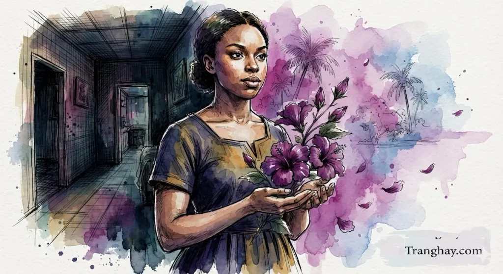 Hình ảnh tac pham Purple Hibiscus cua Chimamanda Ngozi Adichie tren tranghay.com